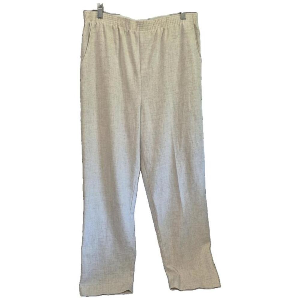 Briggs New York Vintage Ladies High Waist Straight Leg Dress Pant